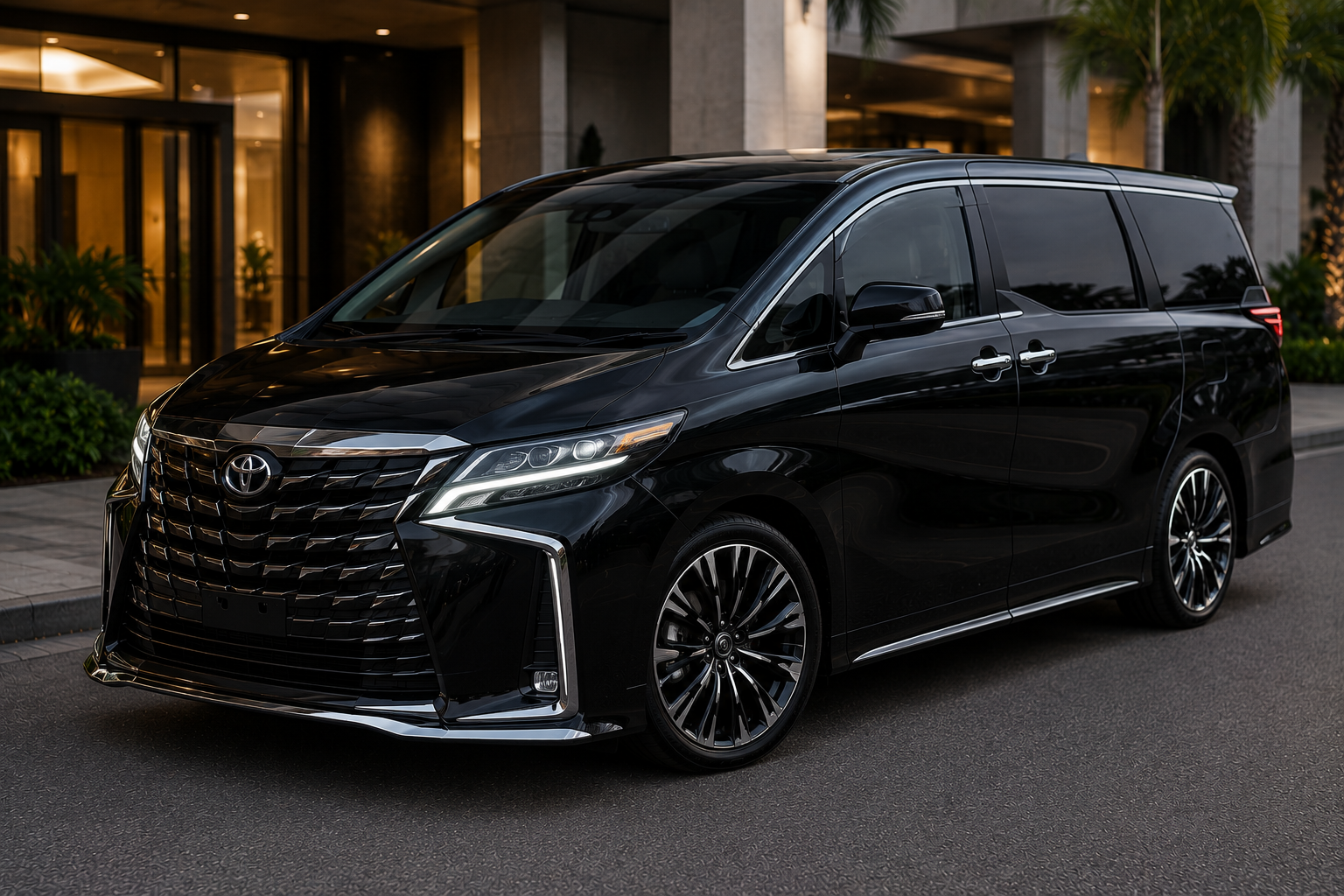 Luxury Airport Arrival Transfer (4–13 Guests)