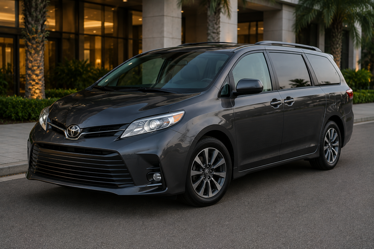 Midrange Airport Arrival Transfer (4–13 Guests)