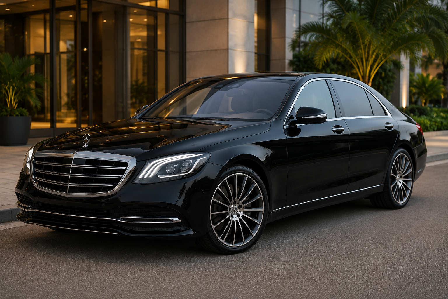 Luxury Full-Day Driver Hire (1–3 Guests)